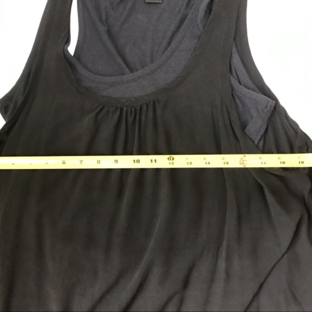 Marc Jacobs Silk Cotton Sleeveless Tunic Top Layer Flowy Minimalist Flowy Tank L - Picture 12 of 15